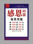 会员充值海报