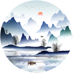 圆形装饰画
