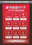 春节回乡防疫挂图