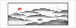 抽象山水画