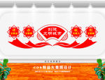 文明城市形象墙