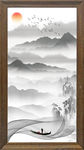 玄关山水挂画