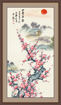 国画梅花