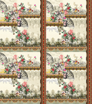 大牌 花朵 方巾