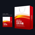 红色手提袋