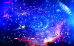 蓝色星空