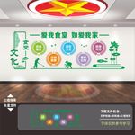 食堂文化墙