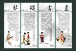琴棋书画展板