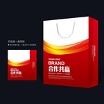 红色手提袋