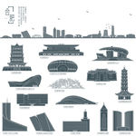 合肥地标建筑剪影