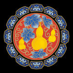 金藤葫芦传统吉祥图案