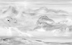 石纹高端画山水画 文件分层