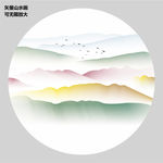 新中式山水画
