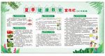 夏季健康教育宣传栏