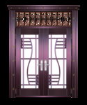 仿铜门