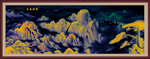 泰山金箔画
