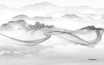 最新高清背景山水 文件分层