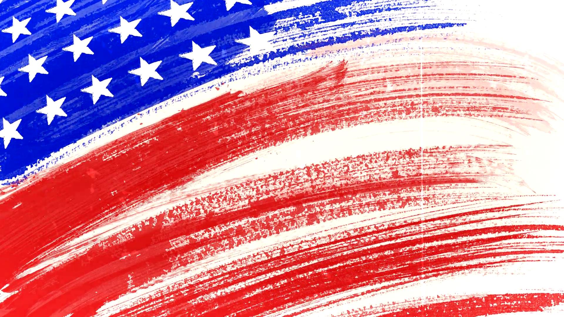 炫酷动感DJ动态旗帜背景视频