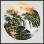 国画山水