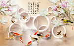 室雅兰香背景墙