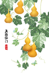五福临门葫芦玄关