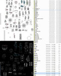 舞台灯具CAD+CDR素材图