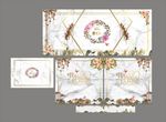 婚礼展板