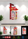 党建引领红色物业社区文化墙