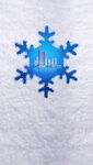 雪花psd素材样机