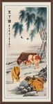五牛图 国画