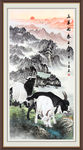 三阳开泰国画