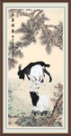 三羊开泰国画