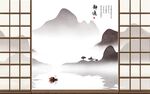 新中式背景墙