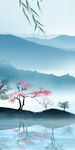 简约中式新玄关画