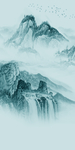中式高端简约分层画