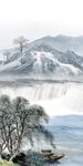 最新风景玄关画 tif分层
