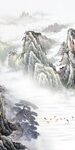 中式新现代玄关画 tif分层