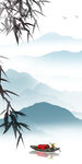 玄关大气山水框画 TIF分层
