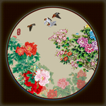 国画牡丹