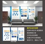 企业文化墙 企业形象墙 办公室