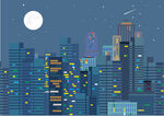 城市夜景