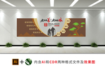 敬老院社区文化墙