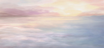 抽象天空油画