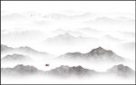 禅意山水画