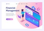 国外矢量现代科技社交APP系列