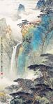 古风手绘山水画