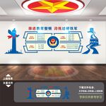 政法队伍教育整顿文化墙