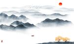 新中式水墨山水