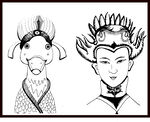 插画《人与鸭》