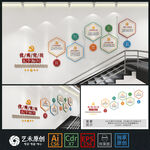 优秀党员五个标尺文化墙